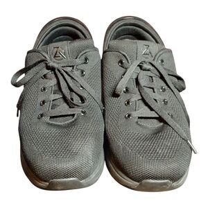 ZEBA Sneakers Mens Size 10 Black Hands-Free Comfort Easy-On Athletic Casual Shoe